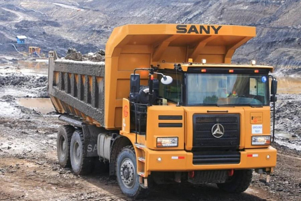 Карьерный самосвал SANY SKT90S